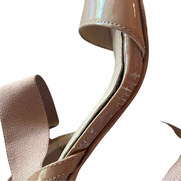 Antonio Melani Tan Slingback Heels Women’s 8.5 Leather Pointed Toe Career EUC - Picture 12 of 12